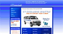 Desktop Screenshot of ctexclusiveshuttle.com